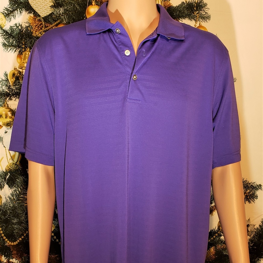 PRO TOUR PURPLE GOLF POLO X-LARGE